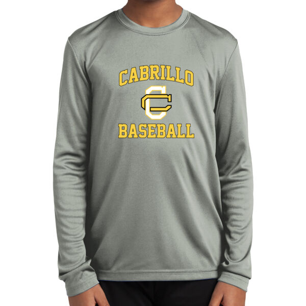 Cabrillo Baseball Youth Long Sleeve PosiCharge ® Competitor Tee Thumbnail