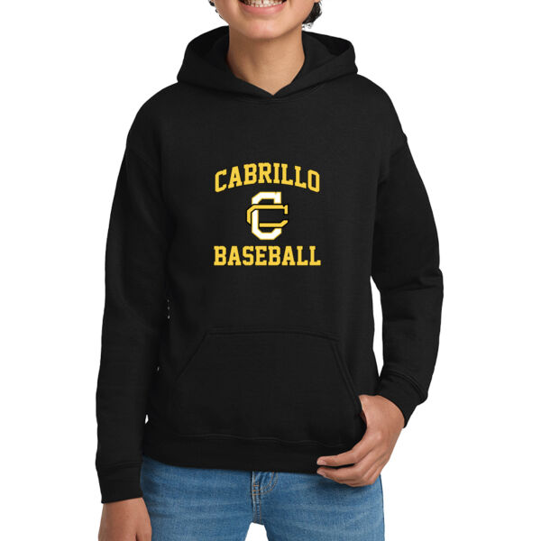 Cabrillo Baseball Youth Heavy Blend Hooded Sweatshirt Thumbnail