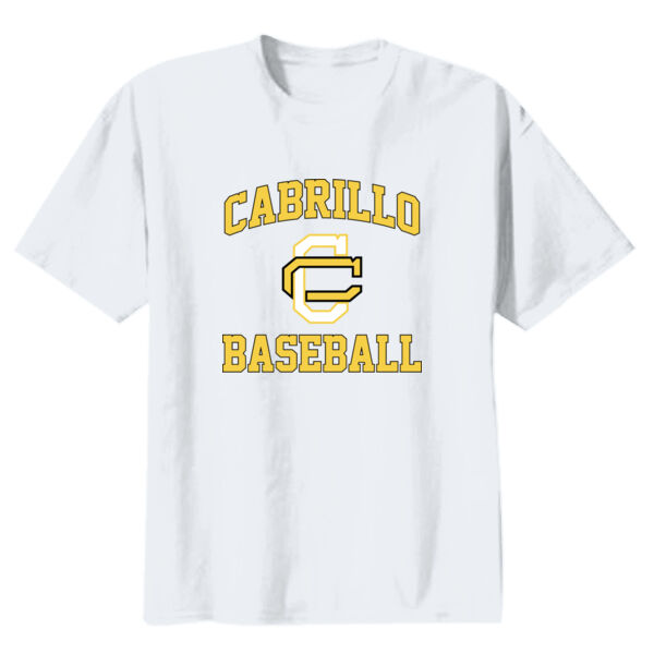 Cabrillo Baseball Youth Heavy Cotton 100% Cotton T Shirt Thumbnail